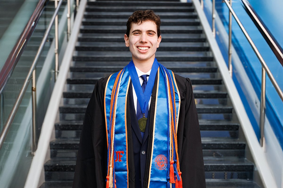 UFMBI's tweet photo. Congratulations to Georges Rabil of MBI researcher Dr. Matthew Farrer’s lab on his 2026 Outstanding Student Scholar Award from @ufalumni in partnership with the Honors Program. 

The award recognizes exceptional scholarship among graduating UF seniors. 🎉 https://t.co/LbRBwXHVjD