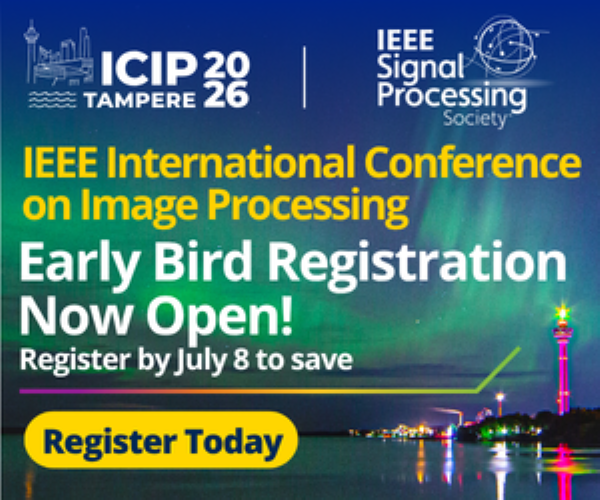 ieeeICIP's tweet photo. 🌟 Registration is now open! Join hundreds of researchers and practitioners from around the world in Tampere. 

Top reasons to attend:
️🎤 Learn from top experts
🤝 Network with colleagues
😊 Experience the Finnish way of happy living

🔗 Learn more: https://t.co/rGbbV4jq51 https://t.co/LqNDbIt5IC