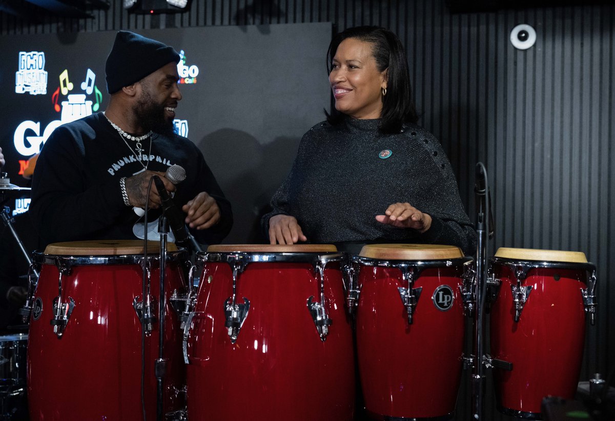 MayorBowser's tweet photo. We're proud to welcome visitors from all over the world to experience DC's museums—including our beloved institution dedicated to the sound of DC, the Go-Go Museum &amp; Cafe.

This International Museum Day, we recognize museums as hubs of culture, history, and storytelling. https://t.co/2j7Yp0iDQC