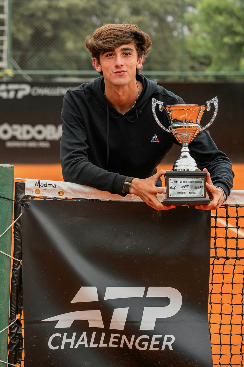 kirschbaumarg's tweet photo. 🏆 Manuel La Serna - #TeamKirschbaum 🍒 - se consagró campeón del Challenger de Córdoba 🇦🇷 y obtuvo así su primer título en esta categoría 👏🏼
⠀⠀⠀⠀
📷: @AATenis https://t.co/E0PQVp9QJx