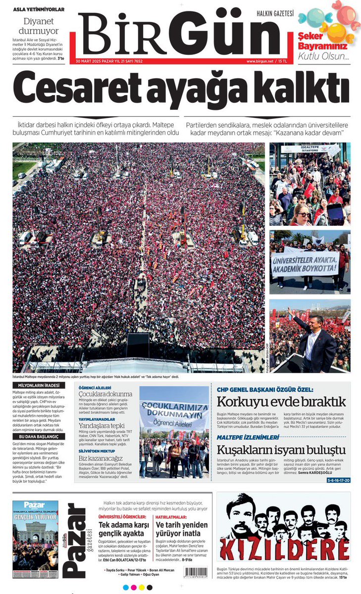 kemalk0c's tweet photo. Laik, demokratik ve aydınlık bir Türkiye mücadelesinde BirGün’ün sesi hepimiz için bir rehber. Kalemini satmayanların yanındayız demek için sadece beğenmek yetmez; abone olarak destek olalım!
#BirGünVarsaHaberinVar
https://t.co/9ZzRkODzNa https://t.co/60FtXOKRHP
