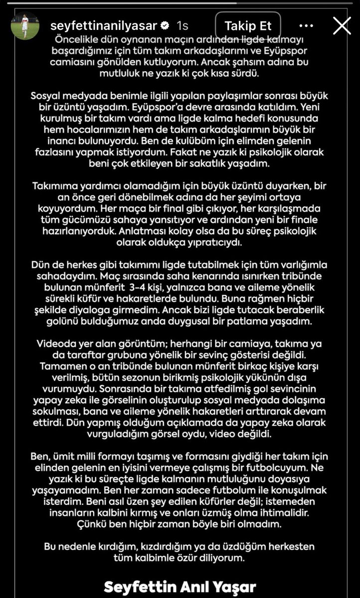 Tek Yol FENER tweet media