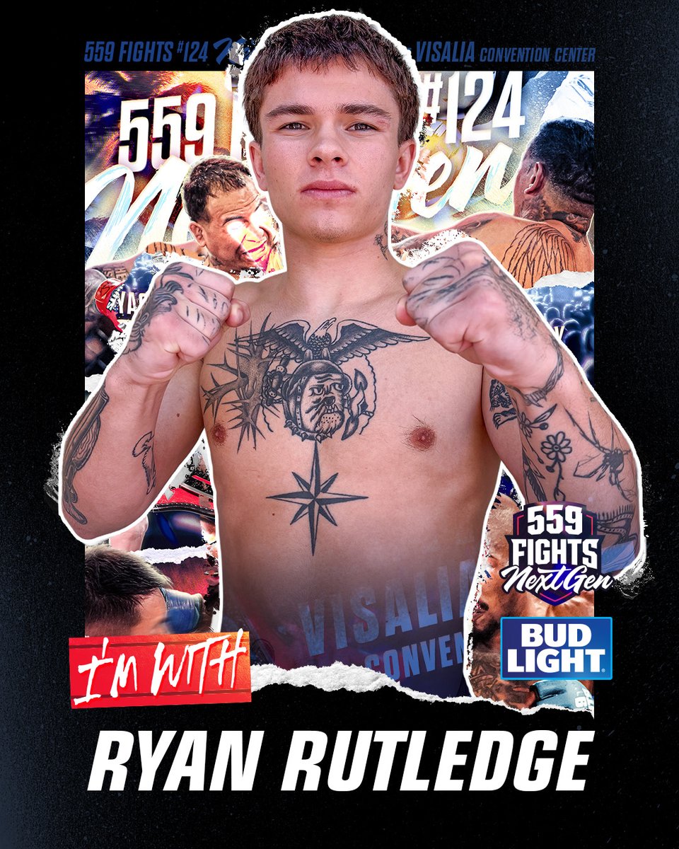 559Fights's tweet photo. 559 Fights Flyweight Showdown!! 

559 Fights 124 - "Next Gen 3" MMA Live @ Visalia Convention Center features a 125-pound bout between Richard Fernandez and Ryan Rutledge on Friday, May 22 at the Visalia Convention Center. 

Tickets on sale now - https://t.co/dEJxRC0ULx https://t.co/JisHkhfnDs