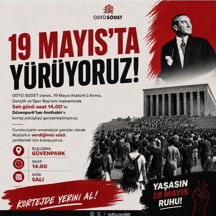 ODTÜ Sosyal Demokrasi Topluluğu tweet media