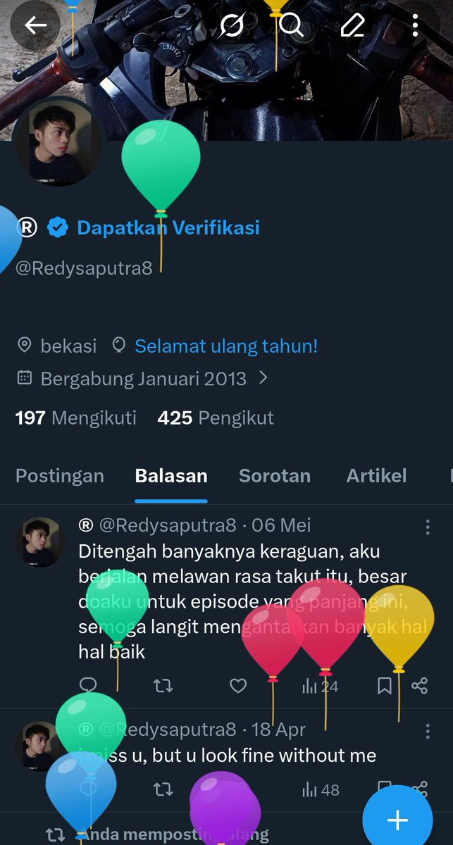 Redysaputra8's tweet photo. dapet balonn https://t.co/3wfM87dtdO