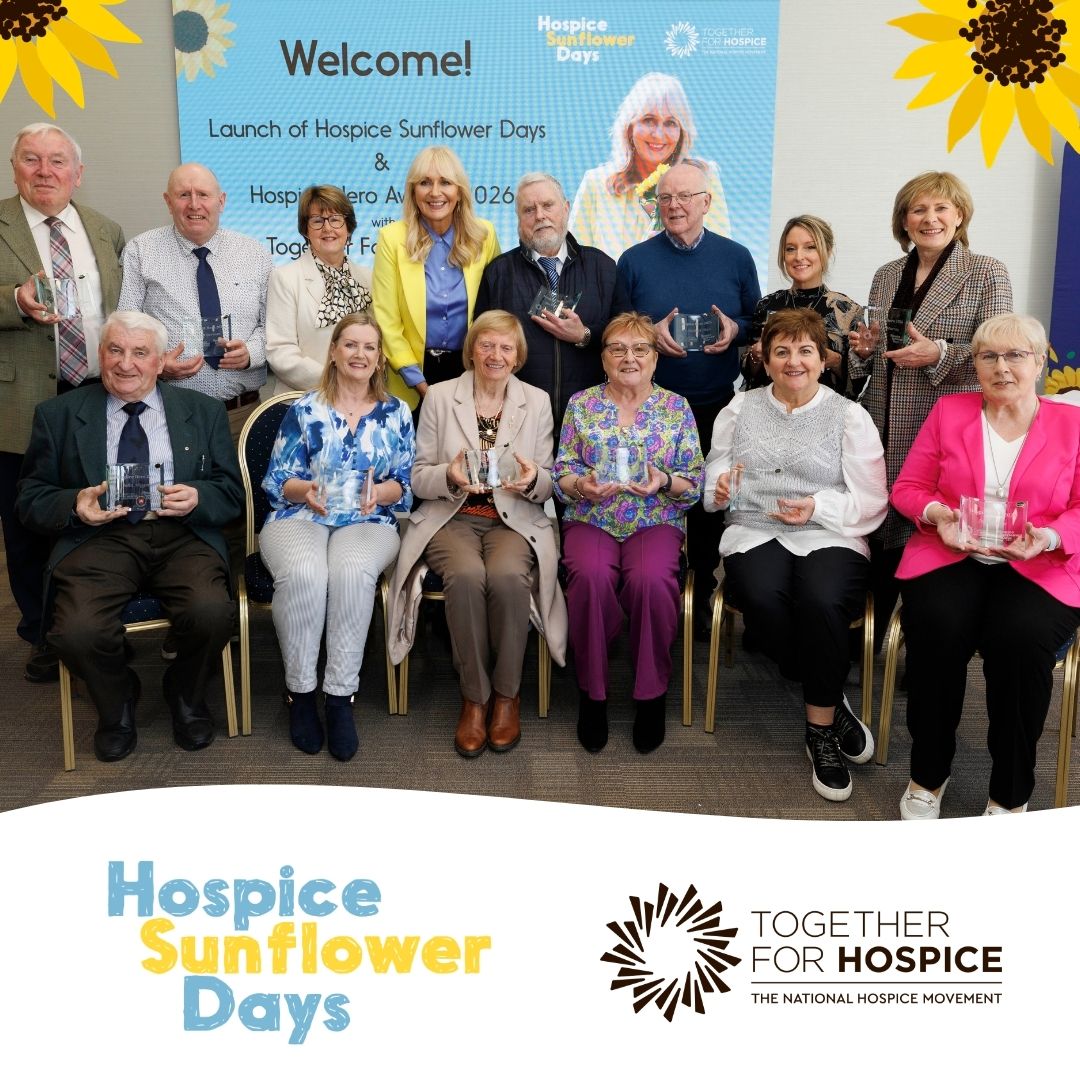 TogetherHospice's tweet photo. 🏆Introducing Our 2026 Hospice Heroes🏆

This year for Sunflower Days, we’re proud to celebrate the heart of our campaign, our incredible volunteers💛
The 'Hospice Hero Awards' honour these amazing people - Because behind every sunflower is a volunteer making a difference🌻 https://t.co/rBfJckuv38