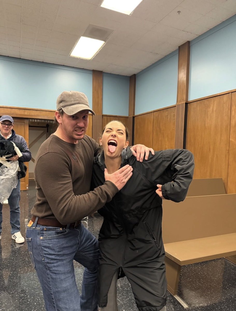 NCISVERSEUPDATE's tweet photo. Behind the scenes of NCIS: Origins 2x16 with guest star Silas Borelly.
#NCISOrigins 

(via silasborelly) https://t.co/PTLT0x35vh