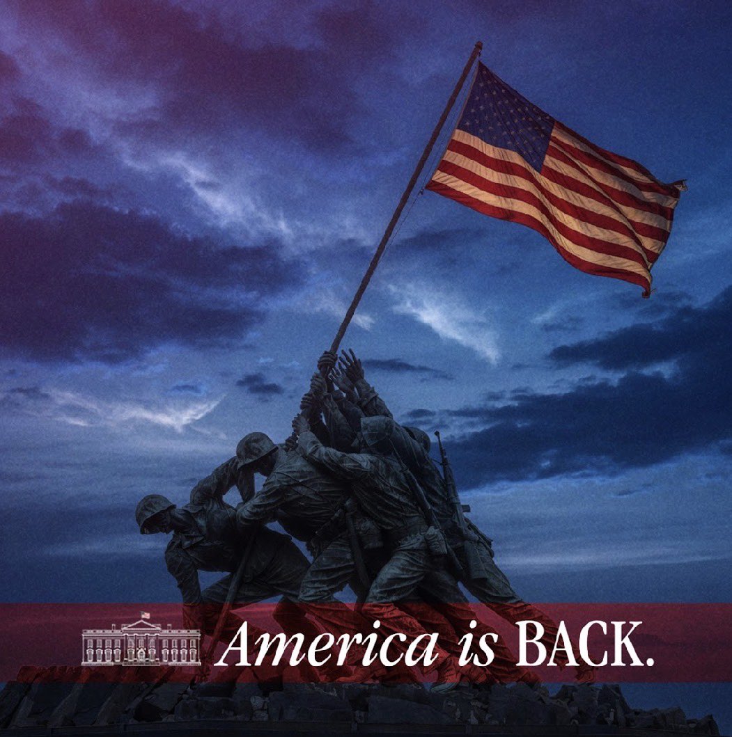AmericaIsBackOG's tweet photo. They laughed when America started fighting back.

They’re not laughing now.

$AIB 🇺🇸 https://t.co/P4moDT0bSf