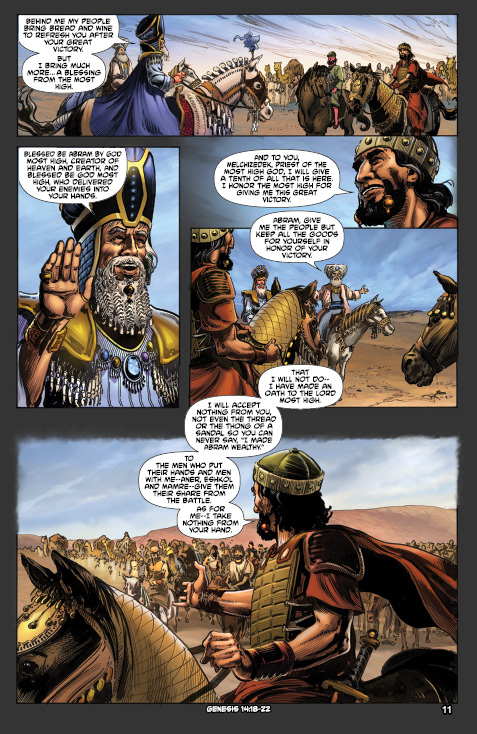 kingstonecomics's tweet photo. Abraham is revered by the three great religions: Judaism, Christianity, and Islam. Abraham left the idol worshiping region of Mesopotamia to establish a new nation. He is identified as the father of faith by obeying God, including offering up his own son. 
https://t.co/8SQwwNZQ4T https://t.co/GNgsxTrgPI