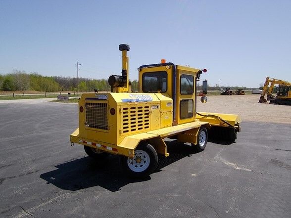 DbConstEquip's tweet photo. 2014 SUPERIOR BROOM SM80CT Sweeper, 3,300 hrs, Cummins diesel, new tires, 2-speed, heat &amp; A/C. Inspected, serviced &amp; work-ready. Stock #7656 - $20,800. Warranty &amp; financing available. Lena, WI. https://t.co/BG1o8vf89h #ForSale #constructionequipment #dbequip https://t.co/eiRhGcdXxb