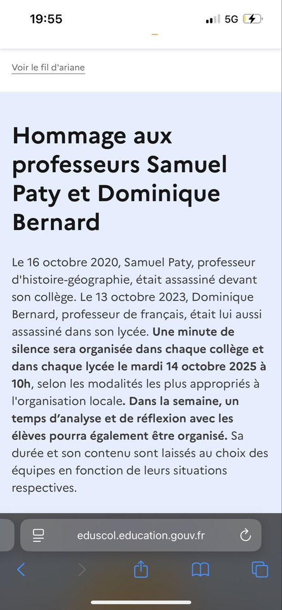 nv_erwan's tweet photo. @LeSphinx_LVER @watatsumiLP @chdevoogd Chaque année oui, aux alentours du 16 octobre, date de son assassinat 
Mais reste un clown c’est pas grave 🤡 https://t.co/Xz8b7WBP6F