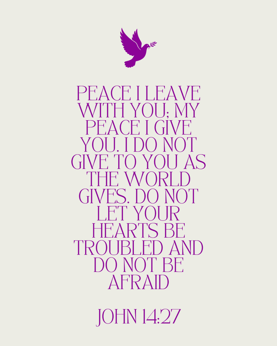 GCUAlumni's tweet photo. Let's start this week rooted in His peace!

Lopes up! 💜 
#GCUAlumni #Lope4Life https://t.co/86q6QgDUjH