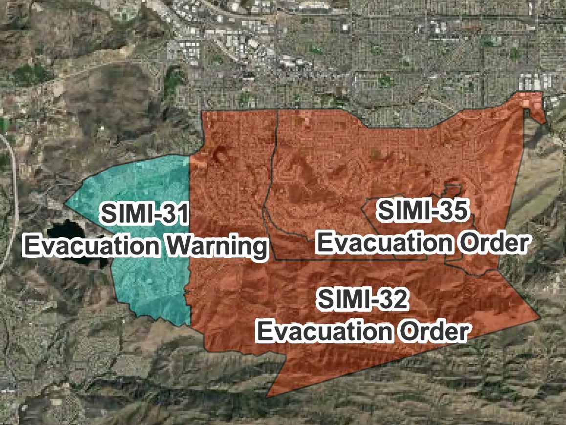 DanielFireTruck's tweet photo. #SandyFire Aircraft Assisting.
Air Attack 310, OES Intel 24.
Air Tankers 73, 85.
VCFD Copter 4, Helitanker 61, LACoFD Copter 21.

Evacuation Orders for Zones SIMI-32, 33, 34, 35.
Evacuation Warnings For Zone SIMI-31.
Priority is Life Safety and Perimeter Control. https://t.co/h2tugX5kjz
