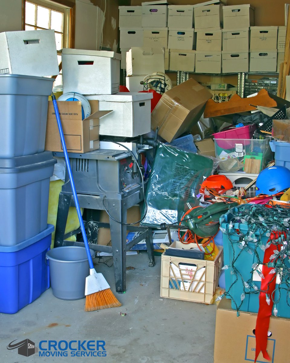 crocker_moving's tweet photo. May is a great time to clear out what you don’t want to bring into your next chapter. Garages, attics, and storage spaces fill up fast, and a move is the perfect reason to declutter. When it’s time to move, Crocker Moving Services is here to help! https://t.co/QXIQzDqvPh