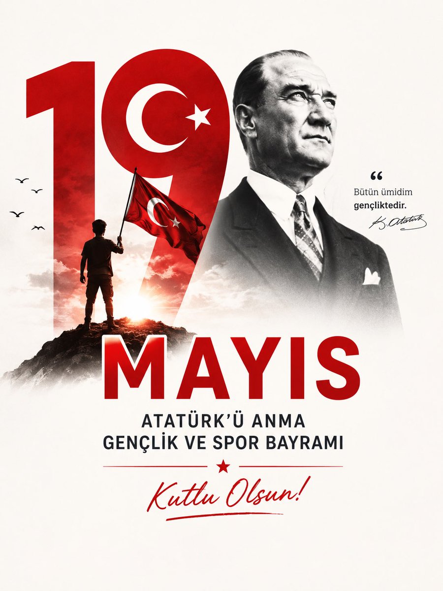 LTBjeans's tweet photo. 19 Mayıs Atatürk’ü Anma Gençlik ve Spor Bayramı Kutlu Olsun. https://t.co/aOo5mHNLpl