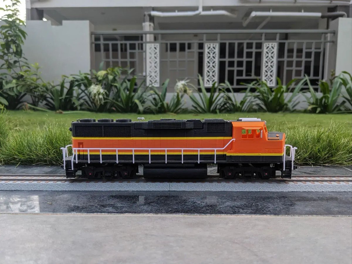 Cults3D's tweet photo. 🚂 GP60M Locomotive (BNSF) - Dragon Railway • 3D files
➡️ Download 3D print model: https://t.co/KBf9i2cKSx
💡 Designed by RamBros https://t.co/DCUpMZYarY