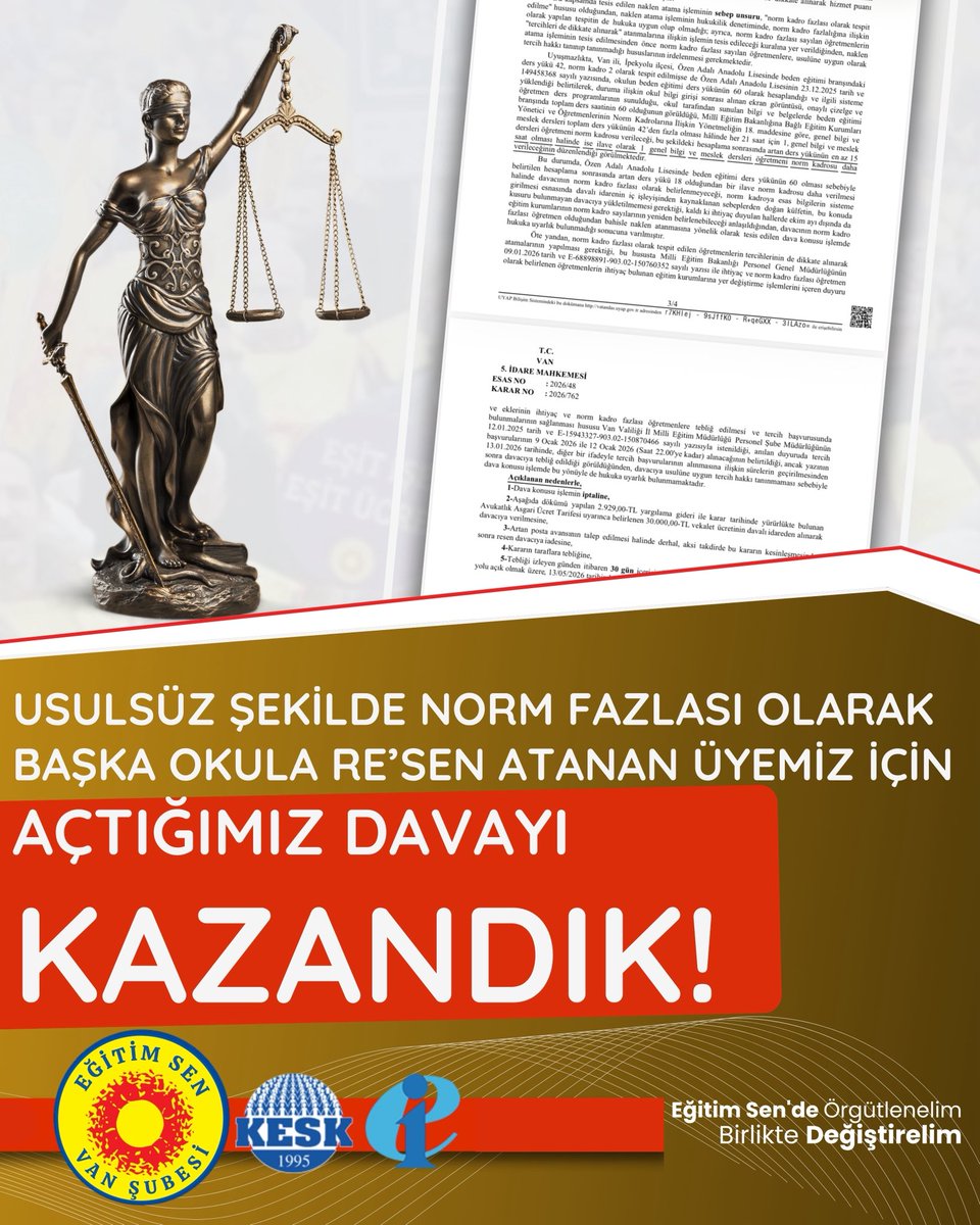 Van Eğitim Sen tweet media