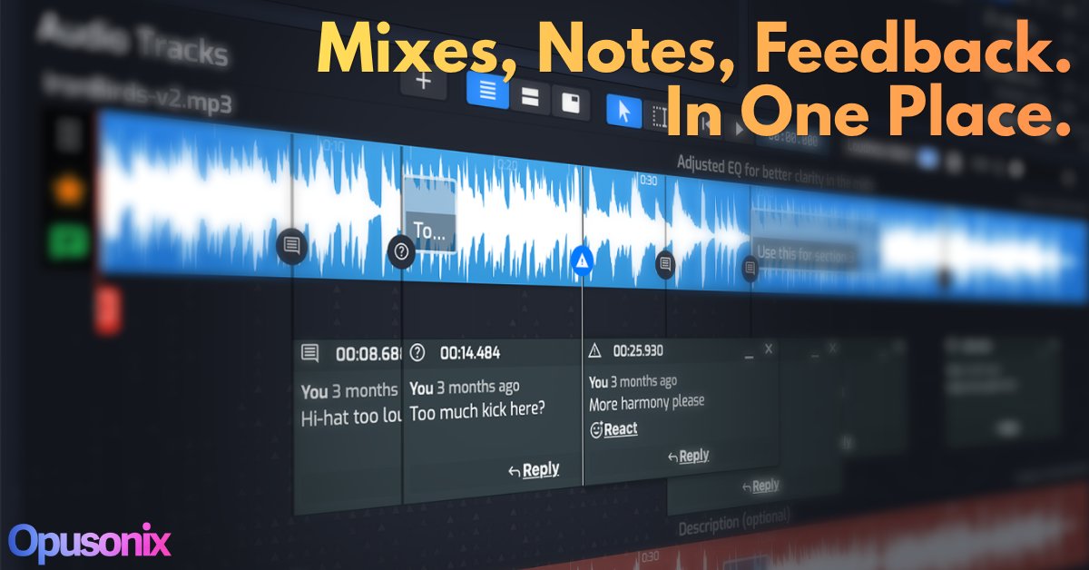 opusonix's tweet photo. Do you ever feel that your mix projects are unnecessarily messy? Simplify and speed up your mix process AND give clients a smooth pro experience: https://t.co/2w6nwJ7KxC 
#musicproduction #mixing #audioproduction https://t.co/VSJPcssqB2
