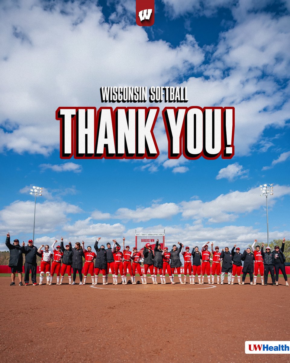 Wisconsin Softball tweet media