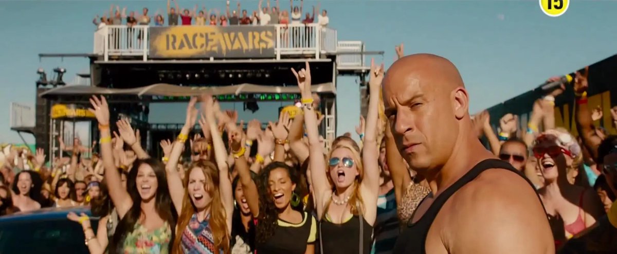 cinevow's tweet photo. Paul Walker and Vin Diesel in Fast &amp; Furious 7, 2015 https://t.co/VQbrykOrLo