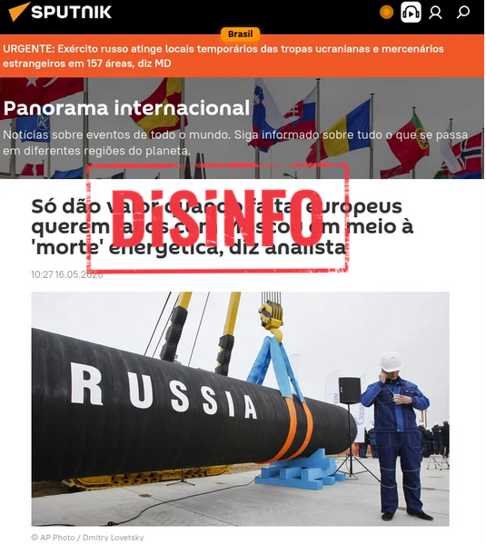 EUvsDisinfo tweet media