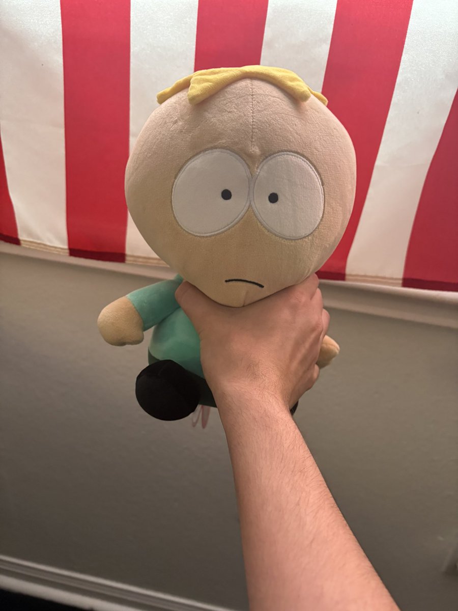 QueerRodeo's tweet photo. Butters plush finally came in . Reunited at last ❤️ https://t.co/AJuhXpYPYB