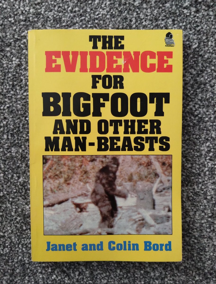 UrbanFoxRetro's tweet photo. Vintage Bigfoot &amp; Cryptozoology - "The Evidence for Bigfoot and Other Man Beasts" - Yeti, Bigfoot, Sasquatch &amp; Wild Men. 1984 First Edition Paperback. UK &amp; US postage. https://t.co/tkigUtVd84 https://t.co/mgvnOxFUOd