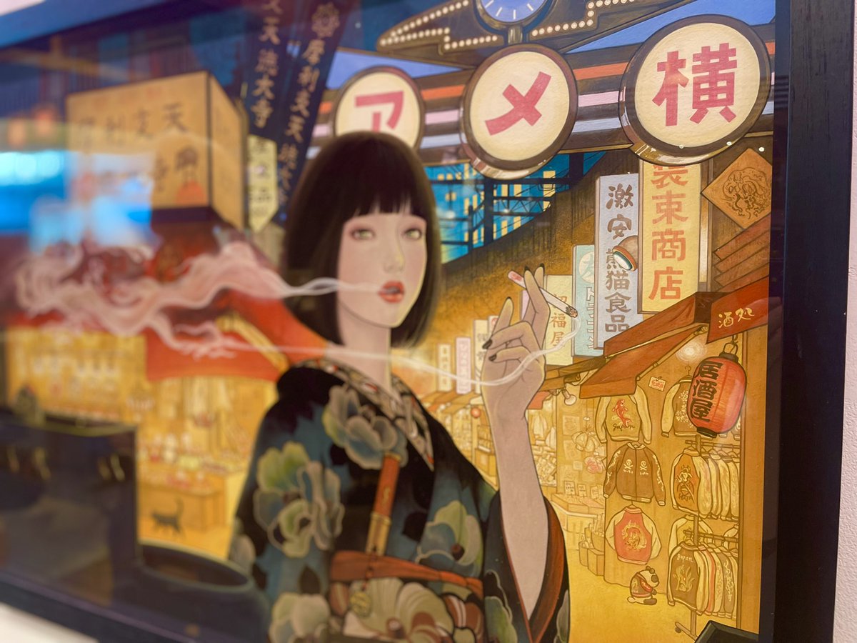すばらしかった加藤美紀さん個展 古典に取材され独特の世界観を描く
