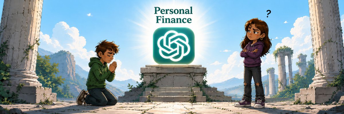 fintechjunkie's tweet photo. The Score Isn't the Game

The AI personal finance race is on. OpenAI can access your bank feed with permission. It’s a great start but nowhere near enough.

I love seeing innovation, progress, and the democratization of intelligent advice in personal finance. ChatGPT and Anthropic are making waves which shouldn’t be a surprise to anyone paying attention. The category needs more thoughtful capital, more product muscle, and more shots on goal. It’s too important to ignore.

But personal finance isn’t just about budgeting or tax planning. Society has shifted in a profoundly negative way over the past decade such that financial nihilism is more the norm than the exception. People don’t feel like they can successfully navigate today’s expensive world and many people believe it’s getting worse, not better. So let me say the uncomfortable thing out loud:

Connecting your accounts isn't going to fix this.
Not even close.

And waiting for the government to fix it for you isn’t a strategy.

It’s hopium.

The Dashboard Trap

Giving credit where credit is due, the OpenAI / Hiro / Plaid integration is a real step forward. Seeing all your money in one place is genuinely better than logging into seven different apps and trying to keep a mental running total. The industry has been working on this problem since Mint launched in 2007, and a number of companies like Monarch, Origin Finance and YNAB are fantastic tools that millions of users love and use every day. ChatGPT will open up this functionality to tens of millions of new people over time which should be applauded.

But seeing your financial chaos isn't the same as fixing it. It's the equivalent of stepping on a smart scale every morning. The scale will give you useful data but it doesn't make you healthier.

Aggregation tells you the score of the game you're playing but it doesn't change the game.

The Rule Followers Are Losing

Millions of people did everything they were told to do by getting the degree, taking the stable job, saving and avoiding dumb debt. They followed the playbook their parents handed them and ticked all the boxes society told them to.

These same people are frustrated that their effort hasn’t given them the prize they thought they were chasing.

Housing prices rose 48% between 2019 and 2024. Median income rose 22%. Childcare runs 3x what HHS considers "affordable." Student loan repayment averages 20+ years and puts families behind on every major life event. The median 401(k) balance for Americans approaching retirement is a meager $65,000.

These are just facts. The numbers represent how much the social contract has changed.

I've been writing about this for a while and coined the phrase P(win) = 0 which is meant to represent the awakening people have when they believe the probability of winning is zero if they continue to follow the rules as they’ve been laid out. When they realize the math no longer maths because life became expensive and people’s incomes didn’t keep up. The conventional path stopped producing conventional outcomes a long time ago and people are frustrated that everyone keeps insisting the conventional path is the answer.

When P(win) = 0, any alternative becomes rational, even the ones that seem dumb on the surface.
It’s why 55% of Gen Z investors prefer crypto to the traditional financial ecosystem. It's why Kalshi and Polymarket went from fringe to mainstream in eighteen months. It's why 0DTE options trading has exploded. It's why "save and splurge" lives in the same wallet at the same time. People aren't being irrational. They're being rational because they feel stuck inside a game they've concluded they can't win.

Better Dashboard, Same Game

Now connect the dots with the new “connect your financial accounts” announcements.

If the underlying problem is that conventional financial advice no longer produces conventional outcomes for huge swaths of society, then aggregating bank feeds and pointing a large language model at the resulting dashboard gives you faster, prettier, more personalized versions of the same advice that already isn't working.

Calling that democratized intelligent advice is generous. It's democratized access to a playbook that's convenient but outdated. It’s great directional advice that doesn’t actually help people address root cause issues. It’s a pain killer that makes you temporarily feel better.

But the truth is harsh. A better visualization of a losing position is still a losing position.

The Real Moat

I've written before that in a world where anything can be built in a weekend, the last real moat is an opinionated perspective on the solution. I believe this is more true in the personal finance category than almost any other.

Aggregation will commoditize and so will the model layer. The edge is going to live somewhere else entirely.

It's going to live with whoever has a genuine point of view on what's actually wrong and a framework for what to do about it that respects today's realities rather than the realities of 1990.

That means saying out loud that the old playbook ("save 10%, retire at 65, 4% rule") is structurally broken for a huge portion of the country. It means building an advice layer that takes today’s reality as the starting point:

The structural gap between income and cost of living is real and can't be budgeted away

People need to live the lives they want to live now, not just plan for a hypothetical future

The goal isn't perfect optimization. The goal is making the game winnable again.

That's a product position. Most of what's being built right now is a feature position. There's a real difference.

Building It

Which brings me to what I haven't really said publicly yet.

I'm building it.

I've spent the last year quietly putting together what I think the answer looks like. At its core, it’s an AI financial workspace built on a deeply opinionated framework I've been refining that starts with today’s reality. Everything I've been writing about for years is baked into the architecture.

It's a fiduciary-minded decision engine that takes a position on what's actually broken and gives people specific, actionable moves that account for the world as it actually is, not the world we were promised.
More to come when it's ready (but we are hiring!).

I'm genuinely glad the big AI labs are wading into personal finance because the category has been underserved for decades and the work being done now will move the entire space forward. Real competition is good for users.

But the people who've been doing everything right and still aren't winning don't need another dashboard.
They need someone willing to say:

You're not crazy. The social contract was rewritten so here's how to play the game and win.

That's what I'm building. Wish me luck.

Onwards and upwards,

Fintechjunkie