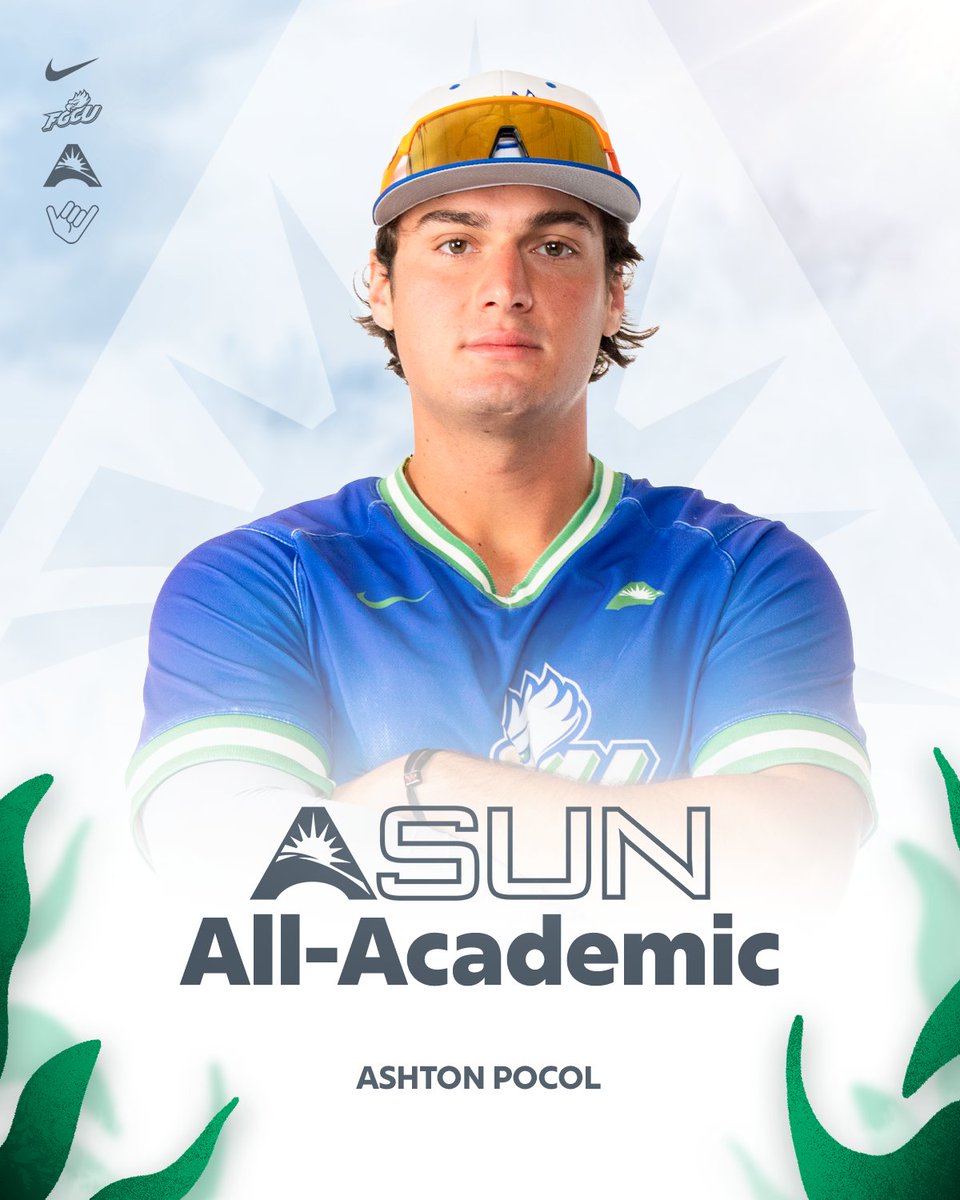 FGCU_Baseball's tweet photo. Congratulations to Ashton Pocol on being named to the ASUN All-Academic Team!

📰 https://t.co/RjEvR9xYLM

#WingsUp https://t.co/k1PRImFOpB