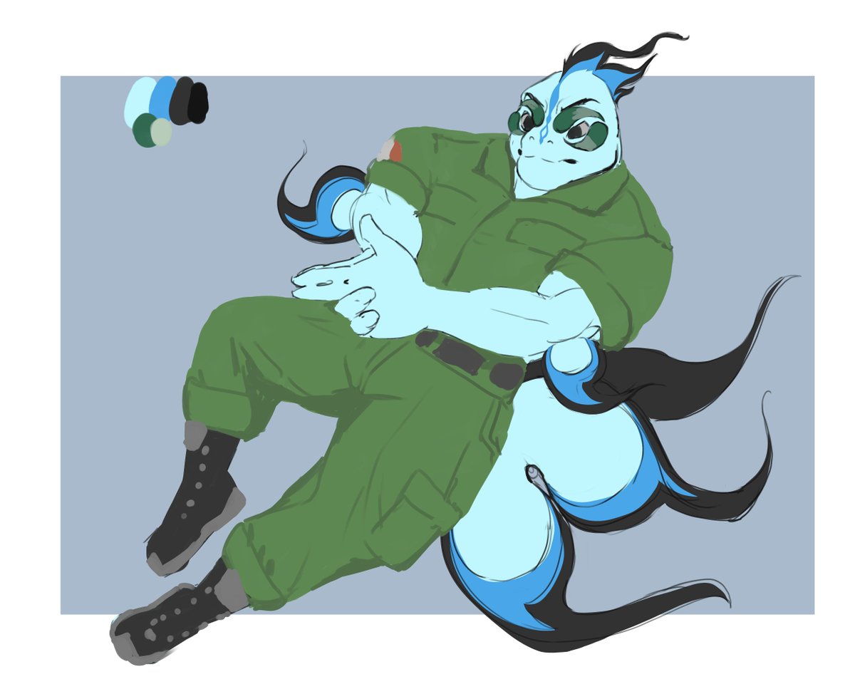MasqueP1768's tweet photo. Working on a commission of a Chi-yu for someone. This guys name is Chenghuo Yu https://t.co/Geeb0l65um
