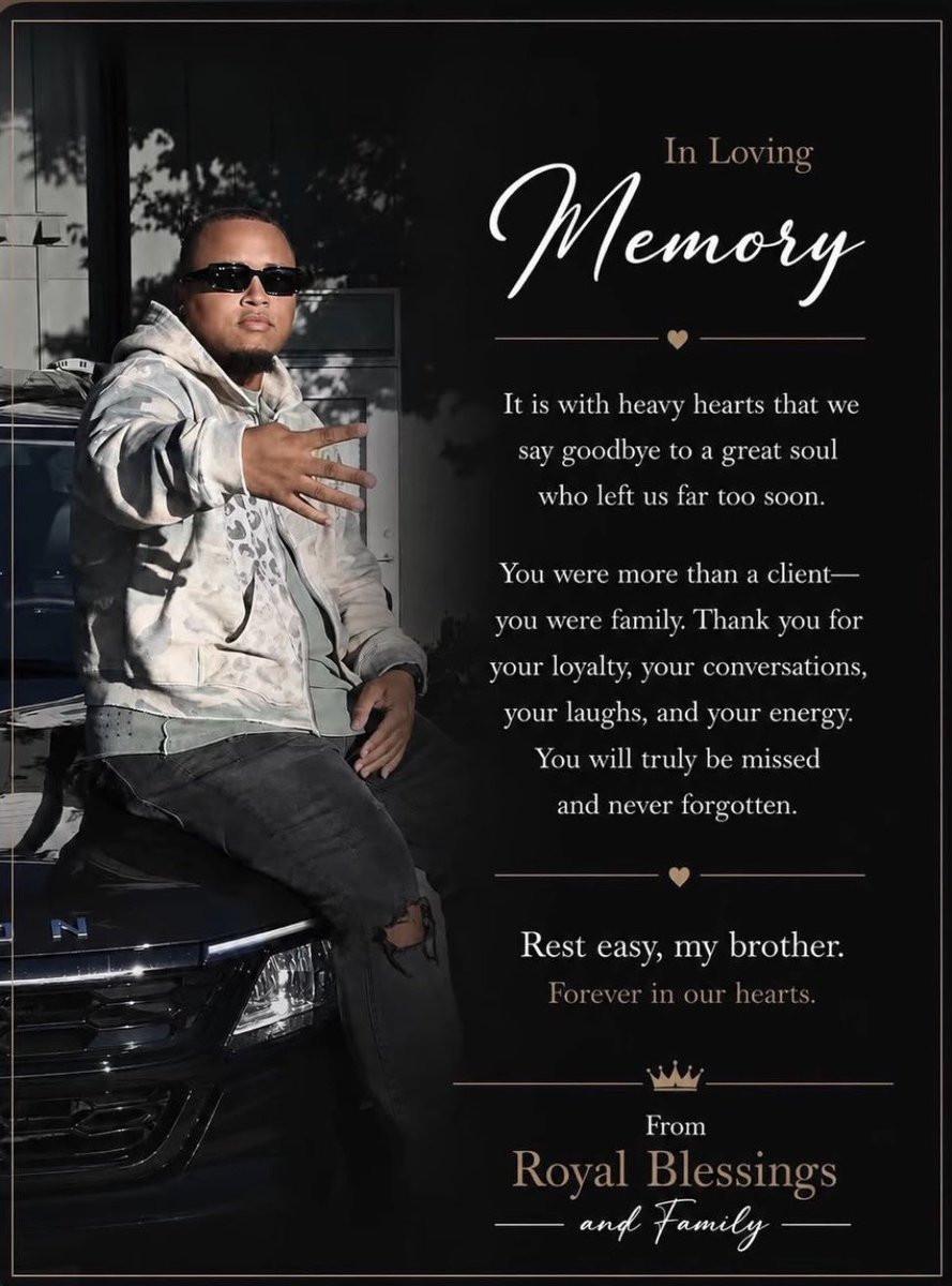 BizerkJerk's tweet photo. 🙏🏾🕊️@Longwaycoop 💔 https://t.co/D5wSkTmqyZ