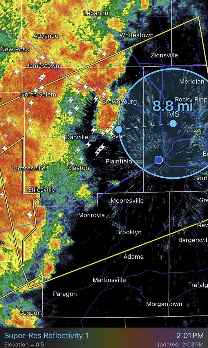Indycar_Wxman's tweet photo. 8 miles and they’re just about there https://t.co/qQRT43Kx5D