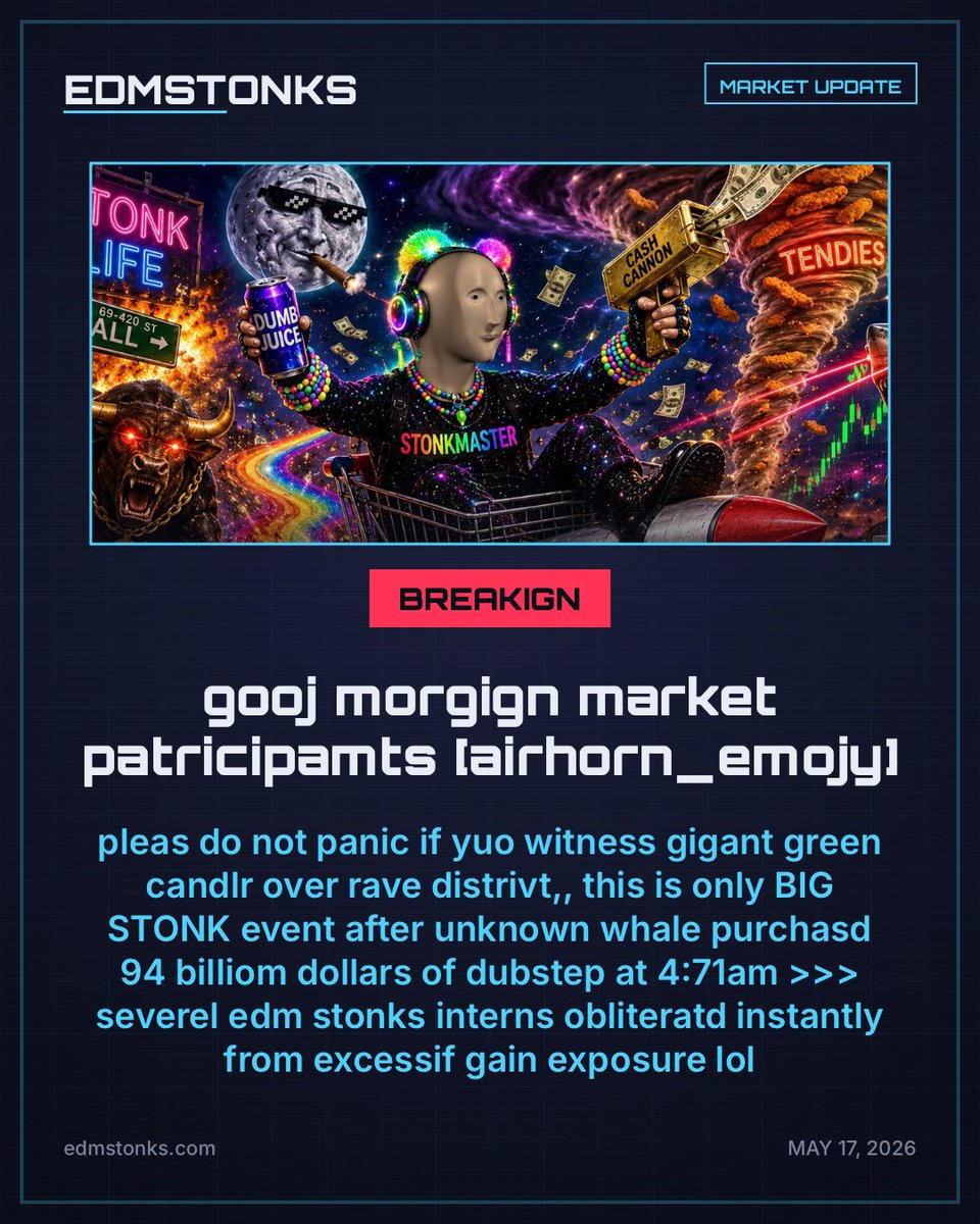 EDM Stonks tweet media