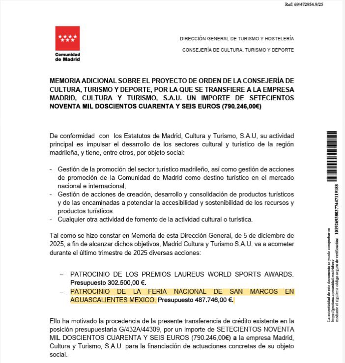 EscalanteMarisa's tweet photo. El trabajo fiscalizador del grupo parlamentario de @MasMadrid__ muchas veces es invisible, registramos cientos, miles de preguntas, peticiones de información, iniciativas y a veces hasta conseguimos chafarle el
viaje a Ayuso.

Así descubrimos lo del viaje a México 🇲🇽 https://t.co/GXW4mgNLdJ