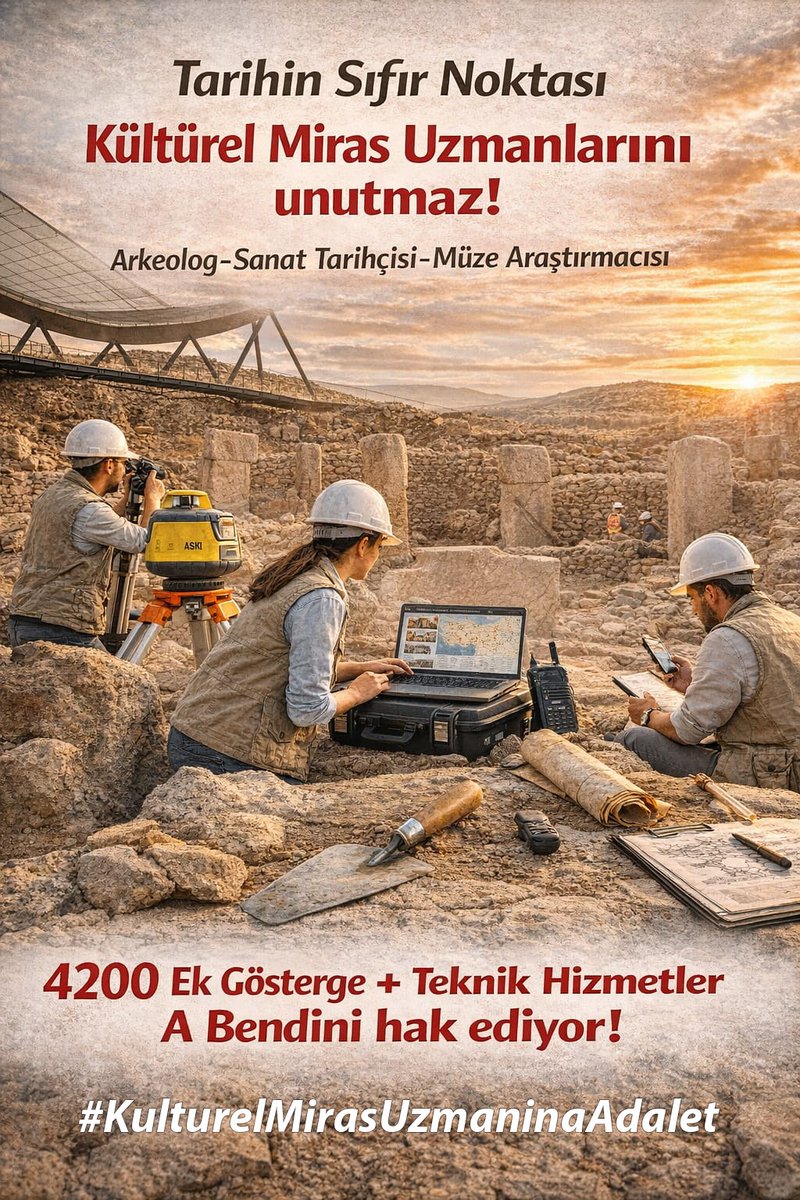 NBaybostan's tweet photo. #KulturelMirasUzmaninaAdalet  @necmettincalisk @serafeddinkilic @dr_muratcan @omerkarakas_iyi @ozgulsakii @ridvanuz17 @mcihanpacaci @memurbulteni @ssedakayaosen @BatuhanMUMCU @AvOzlemZengin @avci2004 @memurlarnet @isikhanvedat @vedatbilgn @mustafaelitas @leylasahinusta https://t.co/nIzIS1jPuH