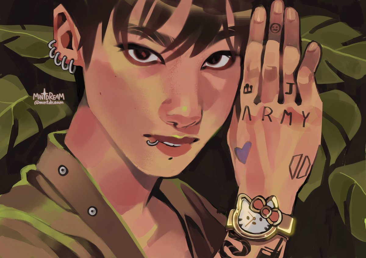 mintdr_eam's tweet photo. 🐰 #btsfanart https://t.co/0im7R2RFgS
