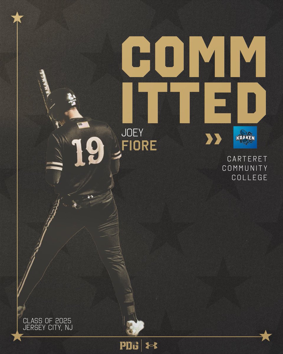 PDGABASEBALL's tweet photo. Congrats to our guy @Joey_Fiore09 on his commitment to Carteret Community College ‼️

#GoGold | #PTBAW | #BurgTough https://t.co/iRkkKANUg7