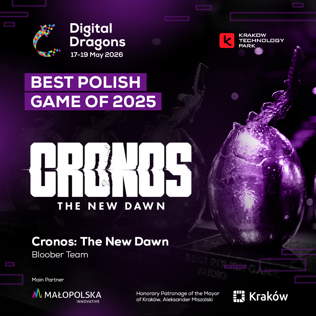 Digital_Dragons's tweet photo. Digital Dragons Awards
Category: Best Polish Game of 2025
Winner: Cronos: The New Dawn (@BlooberTeam)
🏆 Congratulations! #DD2026 https://t.co/hsZoVGwiwc