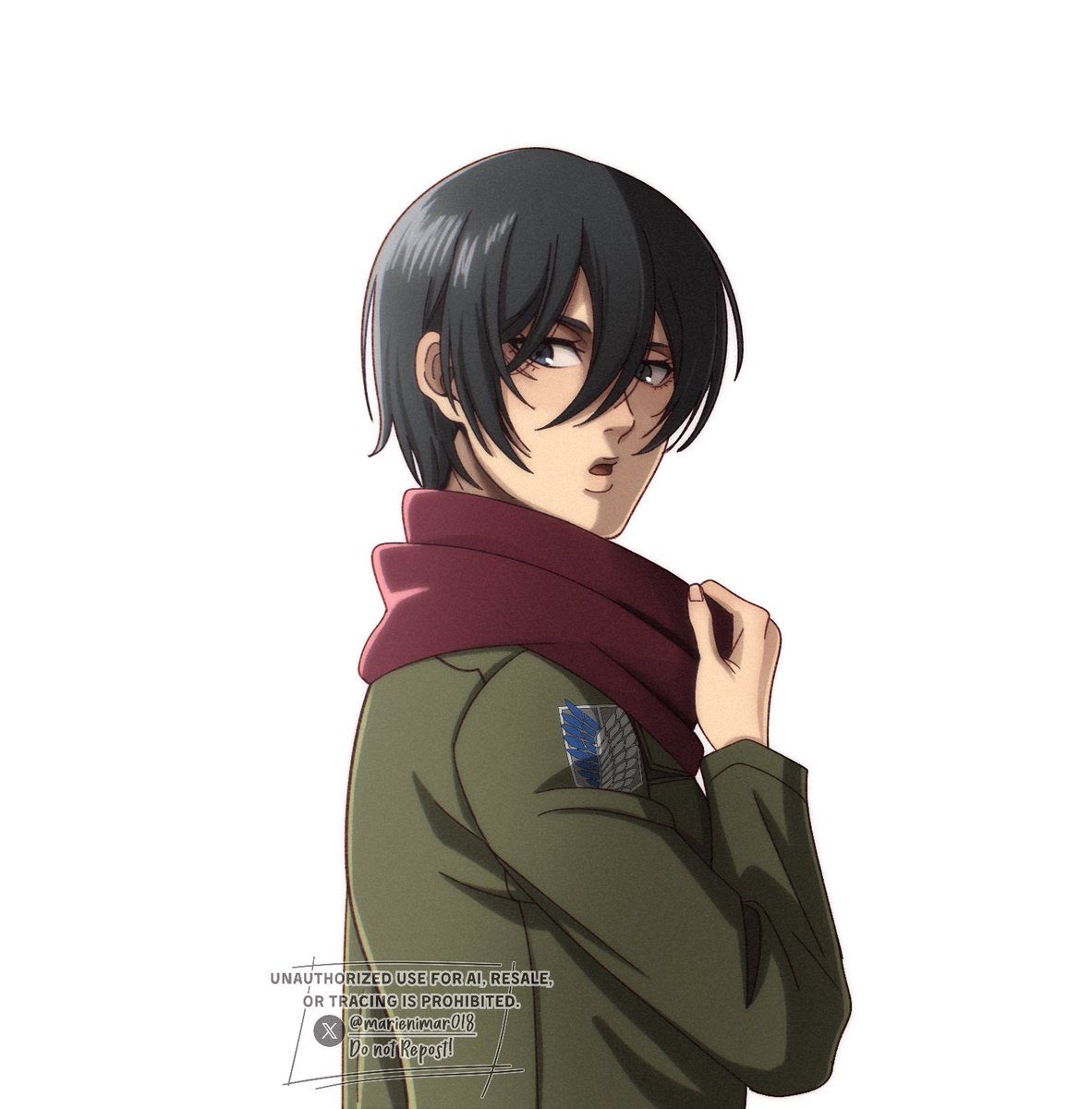 marienimar018's tweet photo. I like her two versions 🌸
#myart #mikasaackerman #attackontitan https://t.co/uk5yD45sQm