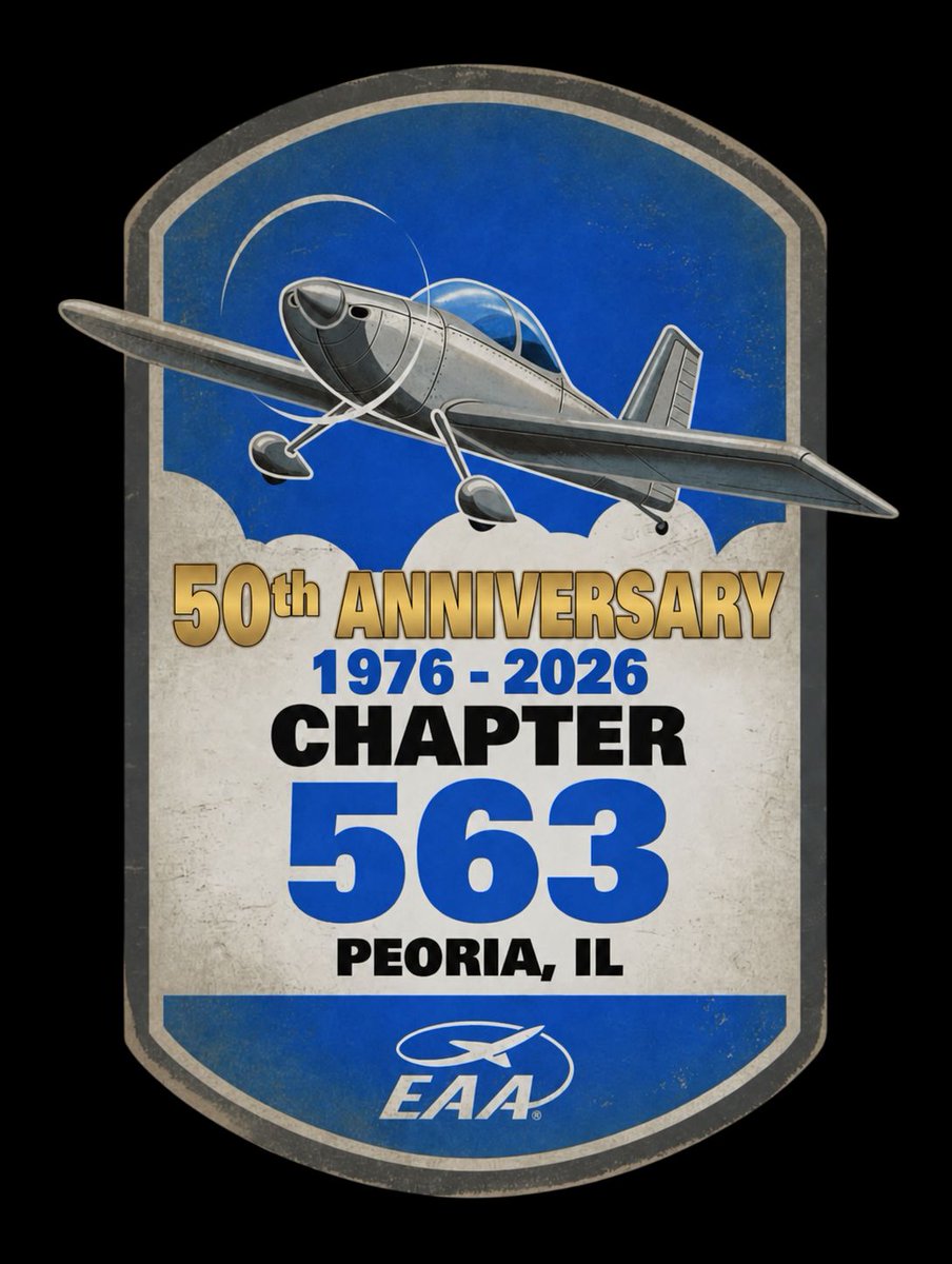 eaa563's tweet photo. Come celebrate 50 years with EAA Chapter 563 on June 7! We will have a fly in, drive in celebration with food, fun, flying and fellowship. RSVP or get more details by emailing events@eaa563.org https://t.co/Ikm6qXXFRG