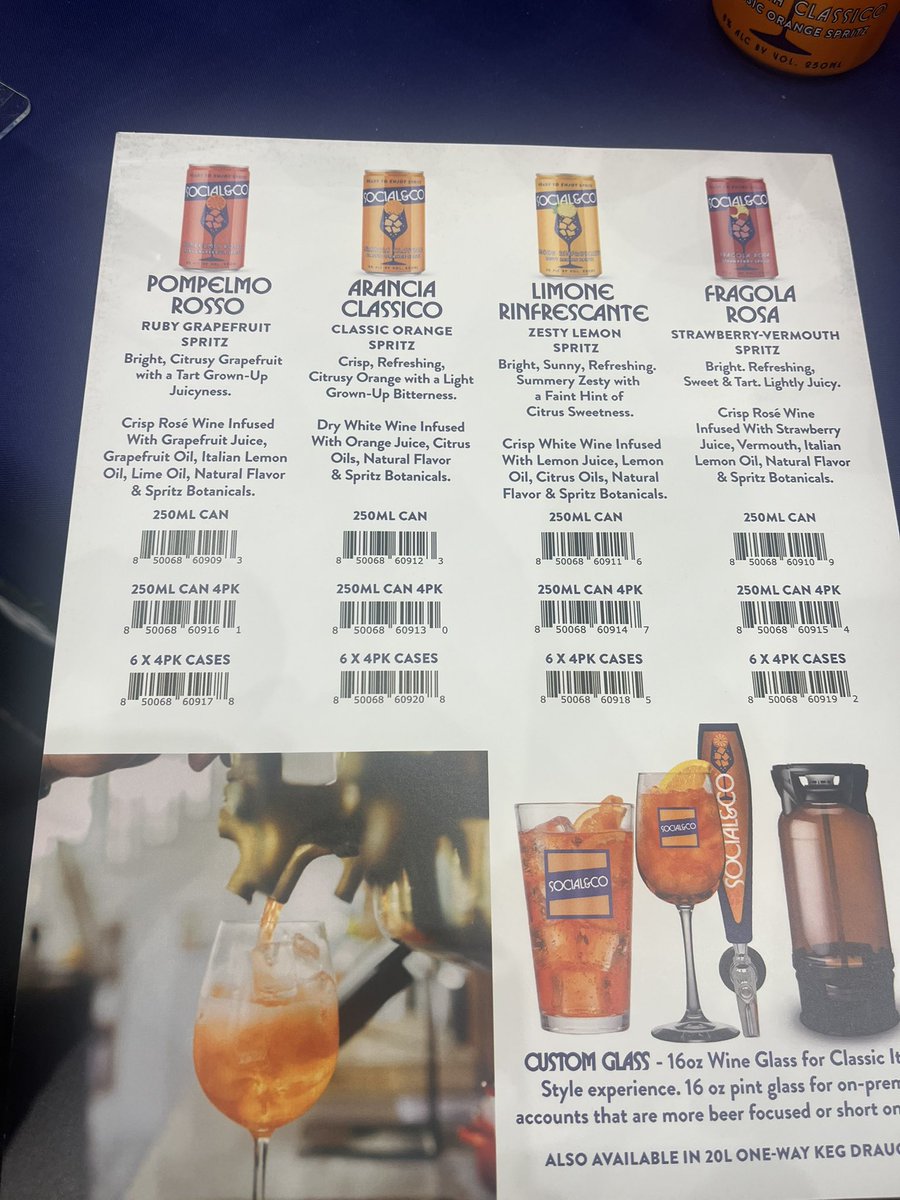 chicagobars's tweet photo. If you’re a Chicagoland bar or restaurant down at National Restaurant show check out Social & Co. in aisle 14100 Solid quality RTD cocktails. Chicagoland distribution via Burke Beverage. #FreePlug https://t.co/JVIQZx1LPS
