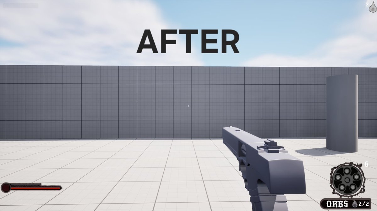 EyeDoorStudio's tweet photo. First gun in Everclimb is almost #indiedev #indiegame #gamedev https://t.co/5tZdObq7W8