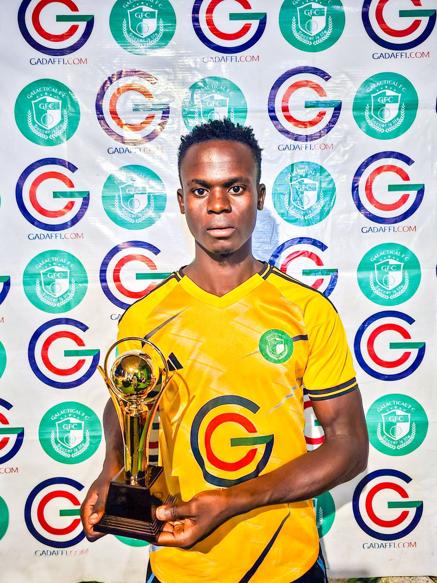 KaseseSportsTV's tweet photo. BREAKING: 

Fred Ndugwa has been crowned https://t.co/knG75VHauG Galactical FC Player of the Season 2025/2026.
 
Goals, assists, leadership, and moments of pure magic, he delivered it all. 

Congratulations Fred 🎉 🎉 

#KaseseOnlineSportsTV https://t.co/ztMH6J7Vri