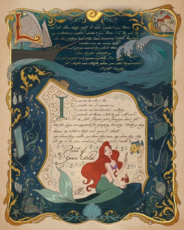 calmvisualss's tweet photo. If you could live in one Disney world forever… which one would you choose?” 🌊✨
Mine might be under the sea. https://t.co/Uke6AY3Hbv
