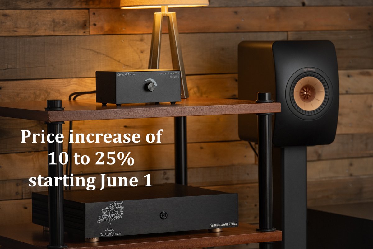 OrchardAudio's tweet photo. Only two weeks left before the price increase goes into effect.
https://t.co/H16Znmb2Od https://t.co/7TiCkRANx4