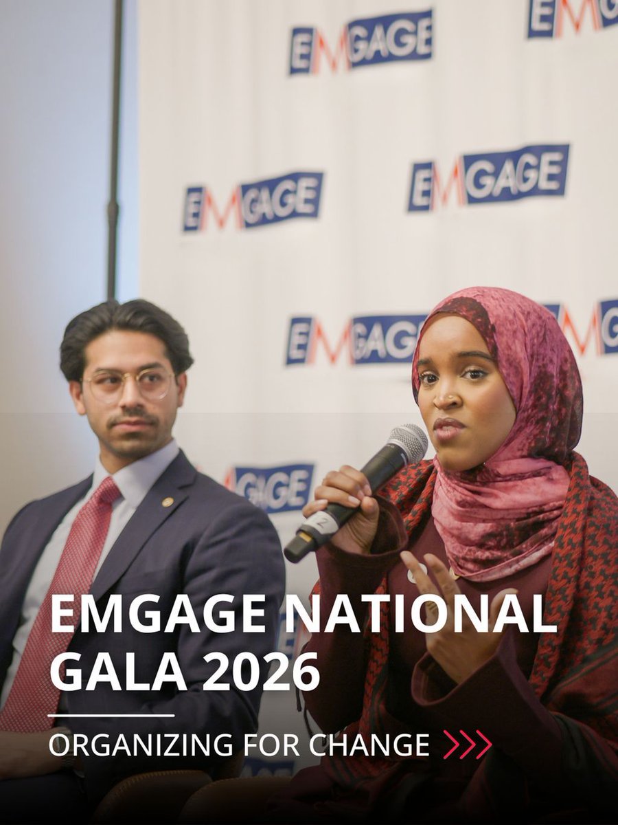 EmgageAction's tweet photo. This past Saturday, we were blessed to gather with our community and leaders from across the country for the Emgage National Gala.

Thank you to everyone who joined us, supported us, and continues to stand with Emgage as we build political power for Muslim Americans nationwide. https://t.co/4pgGsFOSQq