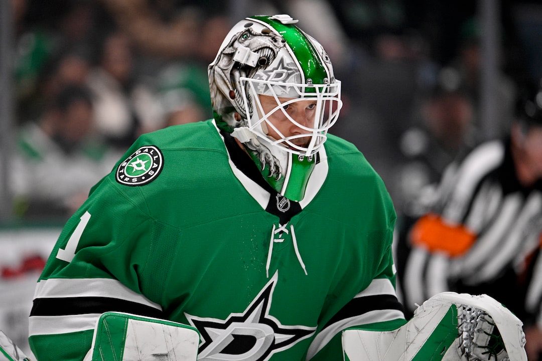 CleanSheetofIce's tweet photo. Casey DeSmith’s 2025-26 season stats:

15-8-6 record
2.43 GAA
8.40 GSAA
.907 SV%
1 shutout

One of the better backup goalie seasons in the NHL this year. How would you grade Casey DeSmith’s season? 👇 #TexasHockey https://t.co/FdtDva41Kz