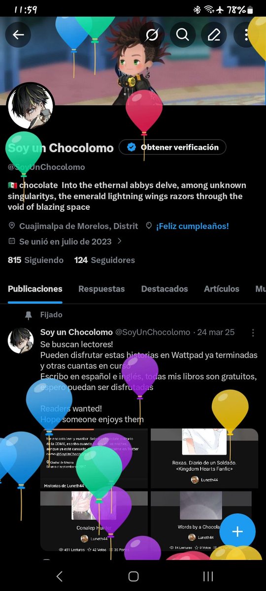 Soy un Chocolomo tweet media