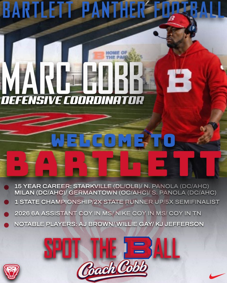 Bartlett Panthers Football tweet media